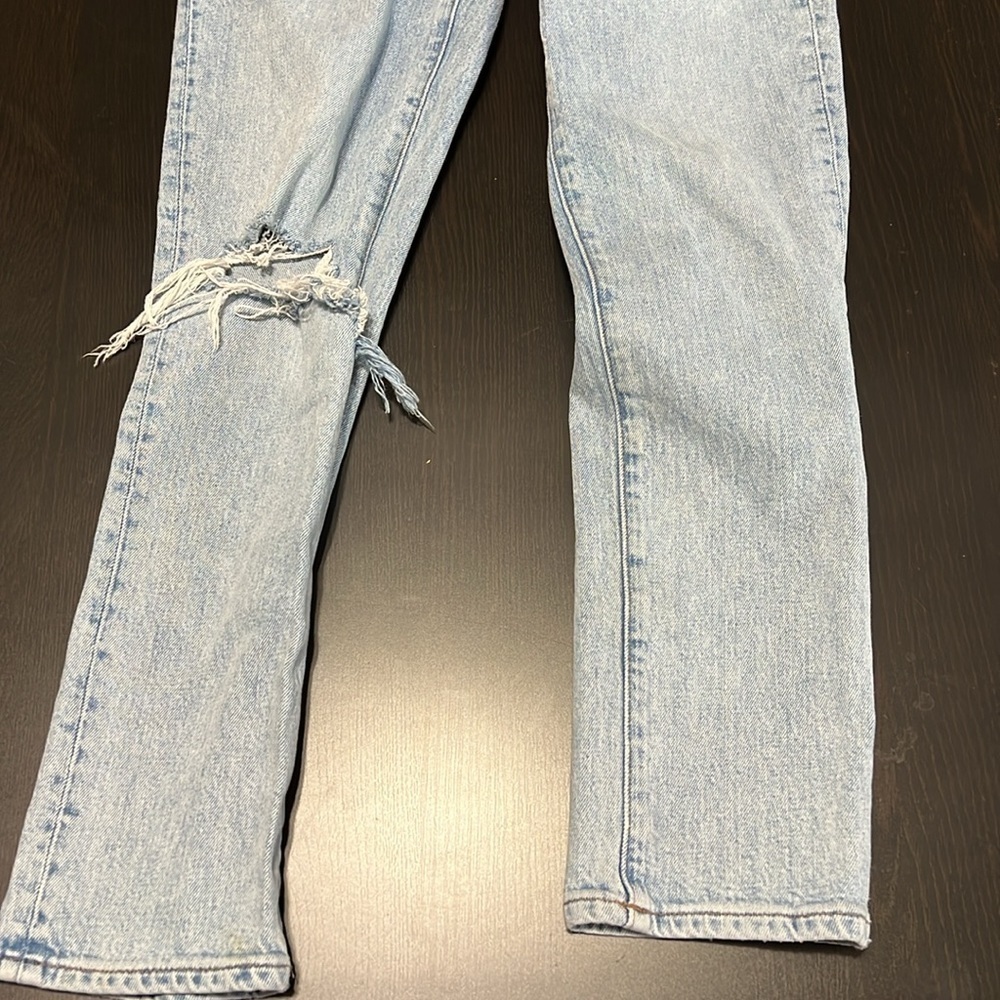 Madewell the perfect vintage crop Jean distressed - Picture 3 of 11